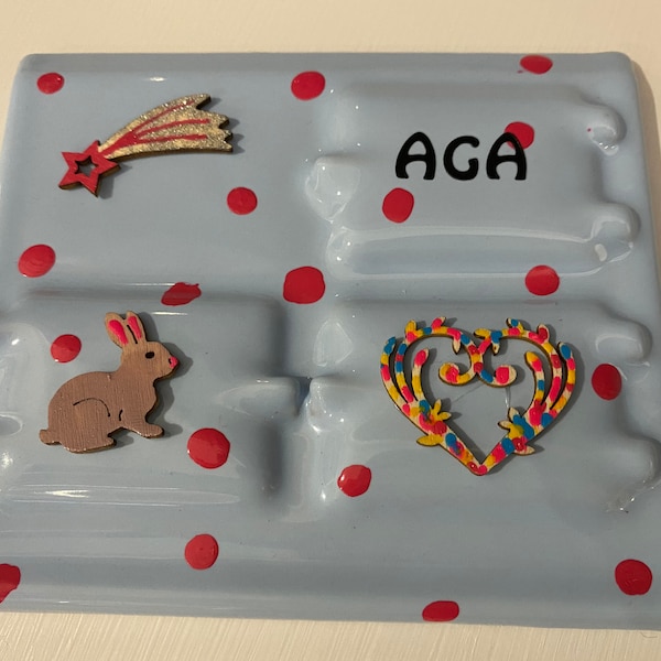 Handmade Aga Range Cooker Novelty Tile Plate Decoration AGA