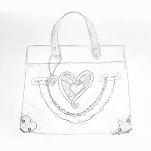 Handbag- Copy of original drawing