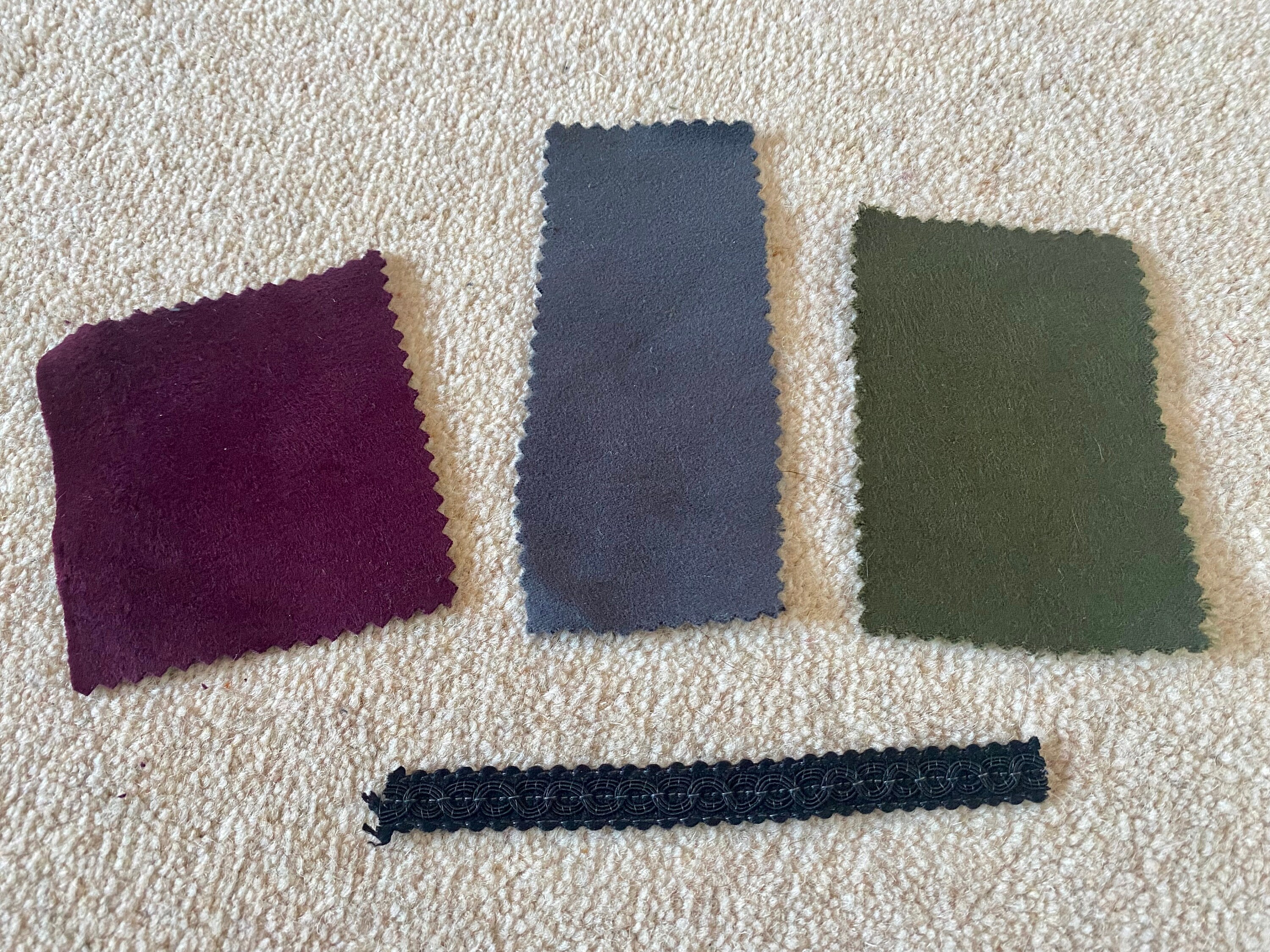 Doctor Who Fabric Swatch Pack - Various Cloth Including Screen Accurate ...
