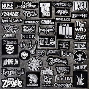 Mini PUNK patches for jacket (Set of 4) – Tattoo it - Patches & Pins