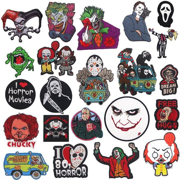 Horror Patches - Etsy