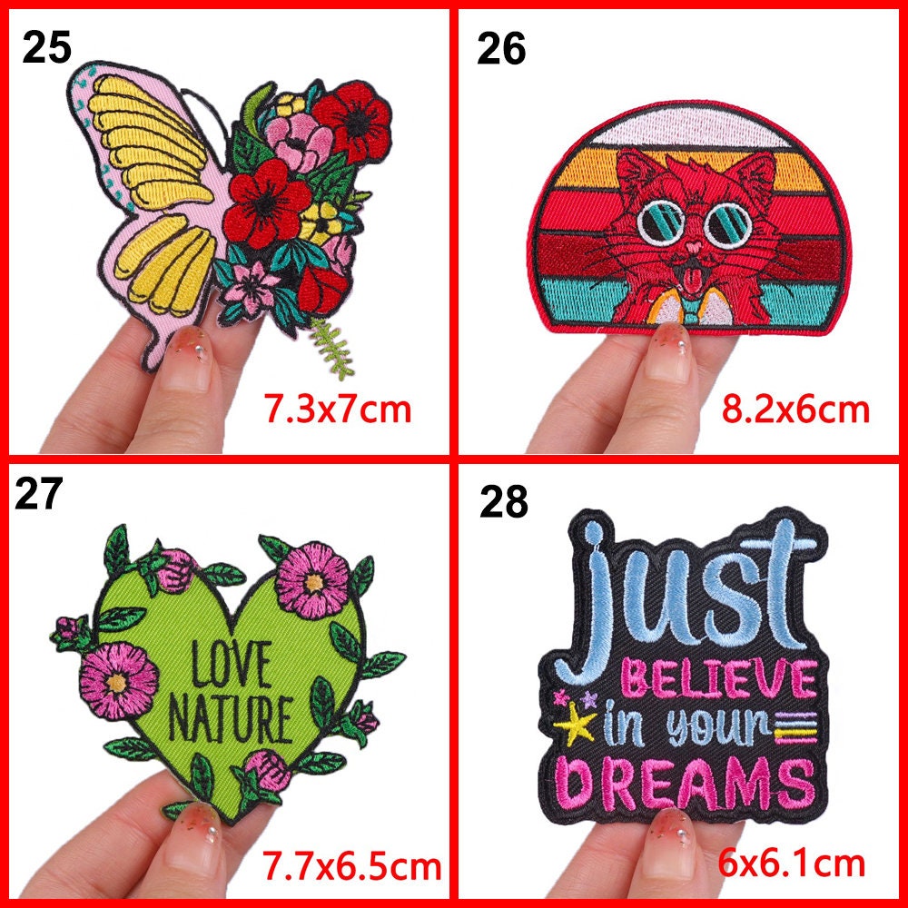 Cartoon Stickers Iron On Embroidery Patches Summer Cute Sewing Embroidered  Cactus Car Patches For Backpacks Kids Jackets Hats From Crazyfairyland,  $7.75