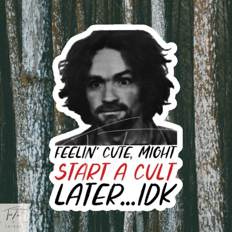 Serial Killer Sticker Pack 2 Waterproof Vinyl Ed Gein Etsy