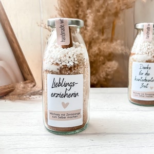 Geschenk für Erzieher und Erzieherinnen - "Lieblingserzieherin" I personalisierbar