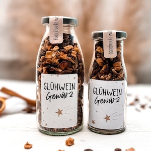 Glühwein Gewürz im Glas - Kleines Weihnachtsgeschenk