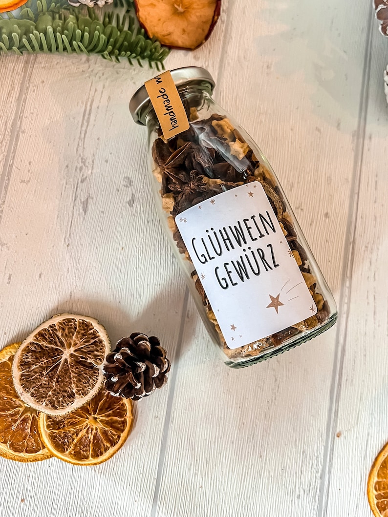 DIY Glühwein Gewürz im Glas - Etsy.de