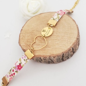 Personalized liberty of london bracelet | Teacher gift | personalized gift | Nanny | end of year gift | personalized christmas gift