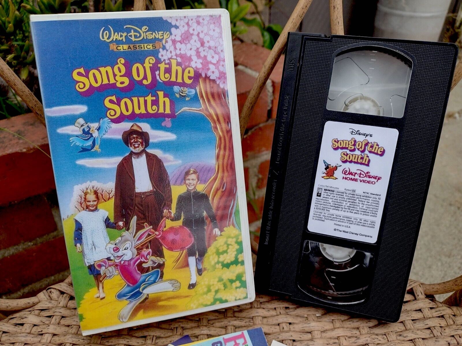 Walt Disney Classics Song of the South VHS Etsy