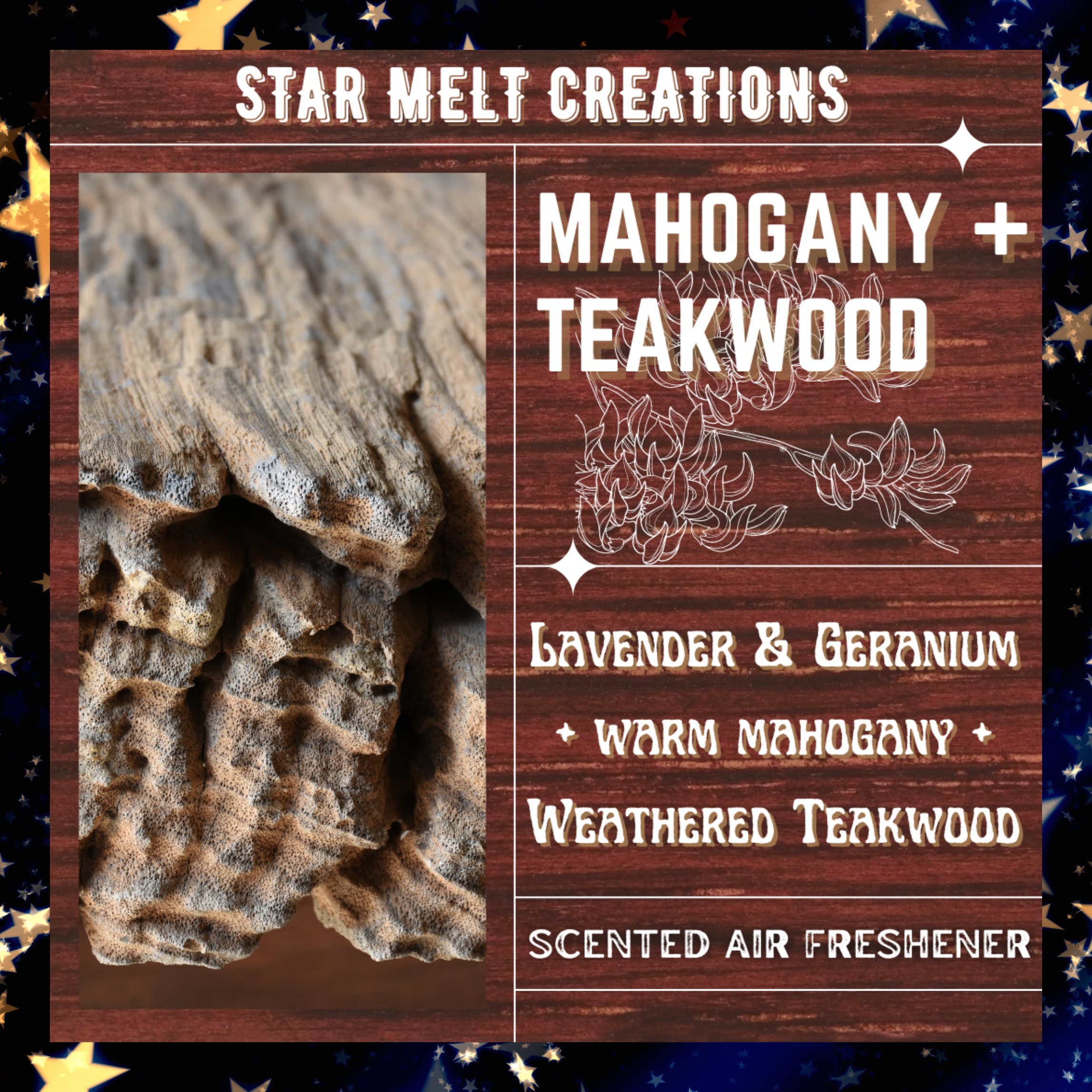 Mahogany Teakwood Car Fragrance Refill