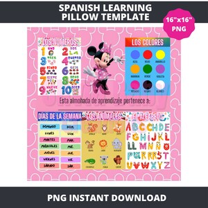 minnie mouse learning table