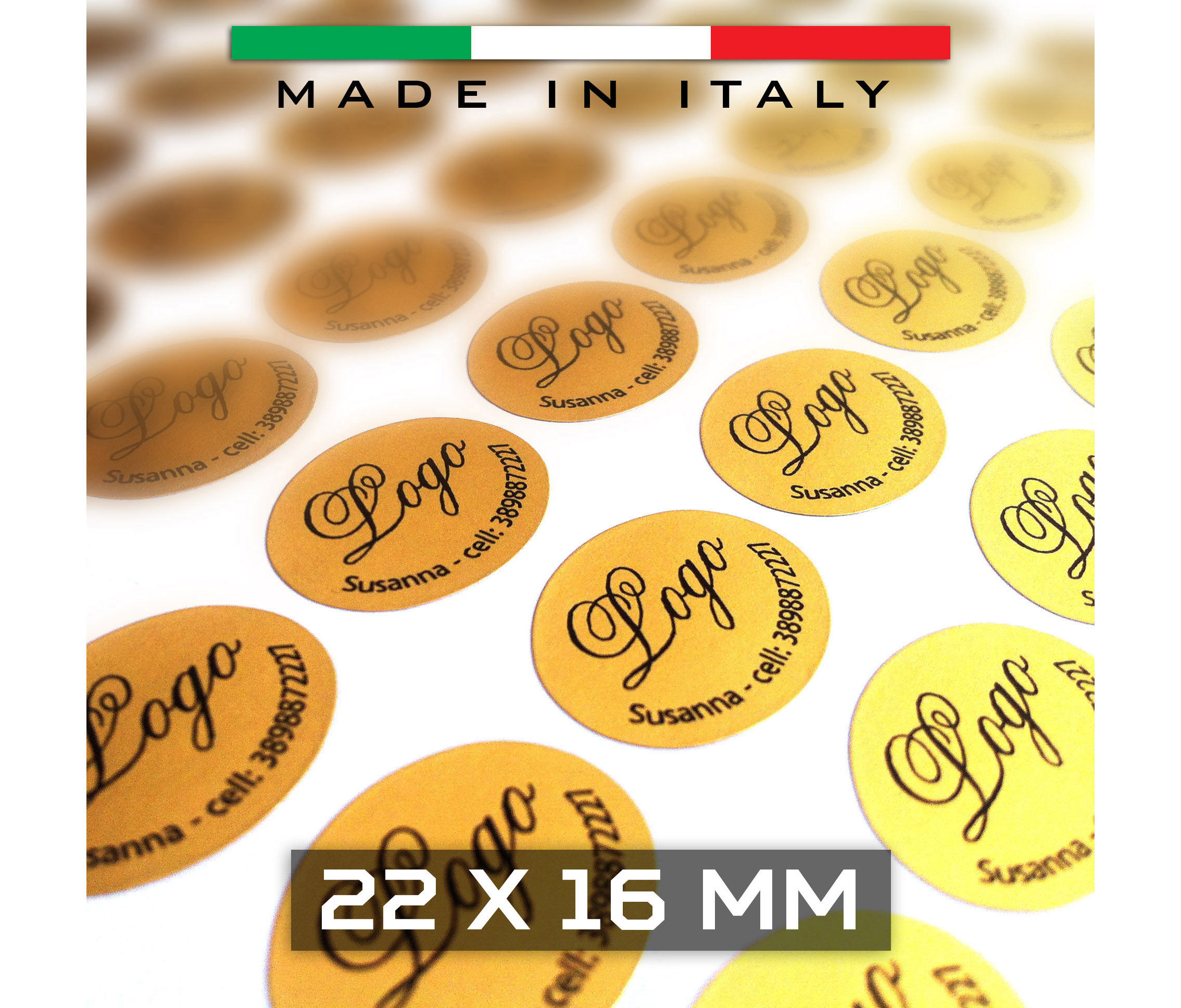 Adesivi personalizzati -  Italia