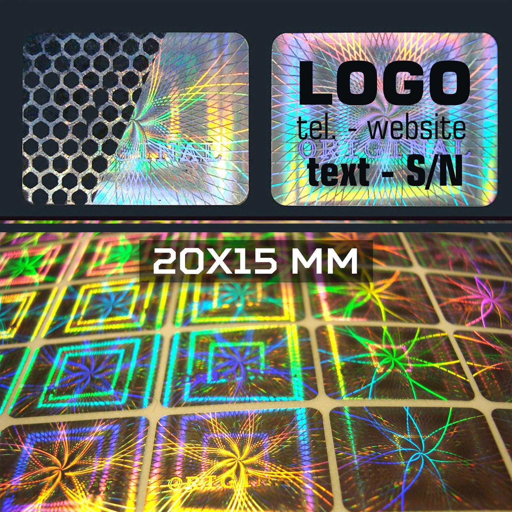 Autocollant avec hologramme - Impression & Imprimerie en ligne