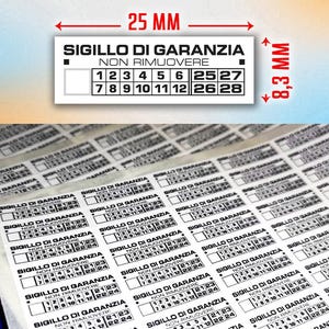 Adhesive seals of guarantee and security ultra destructible vinyl stickers tamper evident