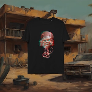 Organic Cotton Sicario T-Shirt Inspired By Narcos Gangster Style