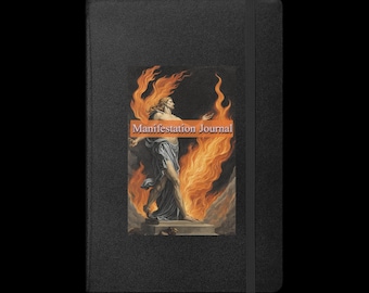 Prometheus-thema manifestatie- en bevestigingsdagboek – op mythologie geïnspireerd notitieboek wet van aantrekking