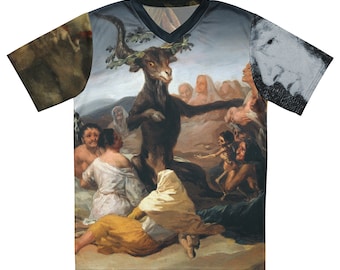 Artistry in Motion: op Francisco Goya geïnspireerde sportjersey – draagbaar meesterwerk voor creatieve atleten