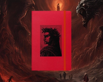 Dante's inferno-geïnspireerde renaissancereisdagboek voor schrijvers, lezers en literaire reizigers