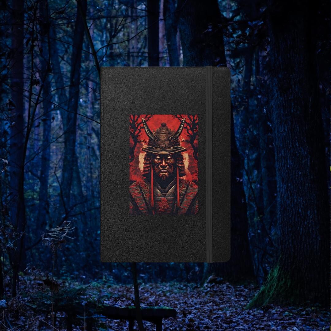 Samurai Notebook Dark Samurai Journal – Japanese Warrior Notebook, Shadow Writing Diary ...