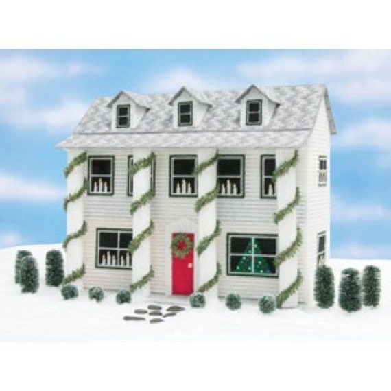 Doll House Plastic Canvas Pattern PDF
