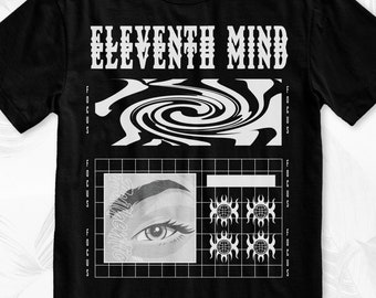 Eleventh Mind Graphic Tee, Trippy T-Shirts