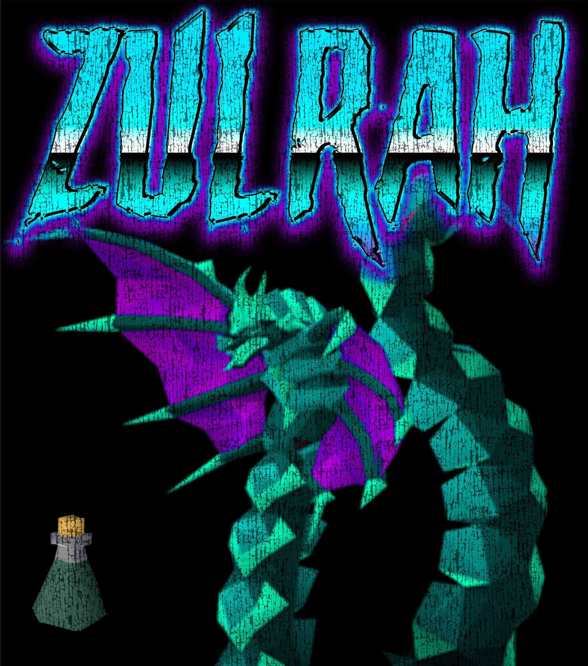 Inferno Vintage Zulrah OSRS Sweatshirt - Etsy