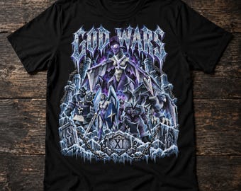 God Wars Dungeon RuneScape T-Shirt, Nex OSRS Boss Shirt, Old School Gaming Gift