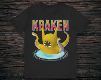 Cave Kraken Runescape T-Shirt, OSRS Gift