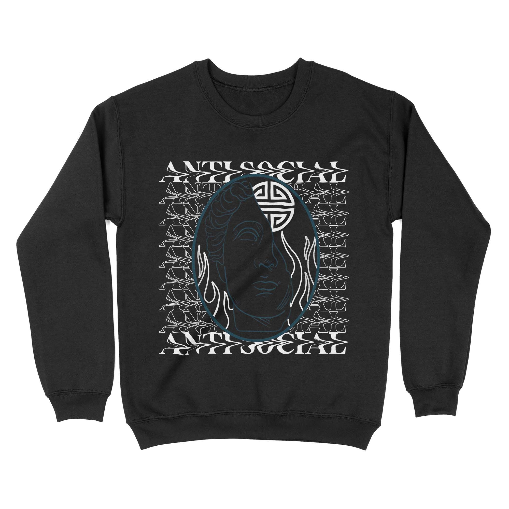 Ruyam Men Sweatshirt Trendy Streetwear Hip Hop Oversized Graphic Crewneck  Sweatshirts For Men Pullover.