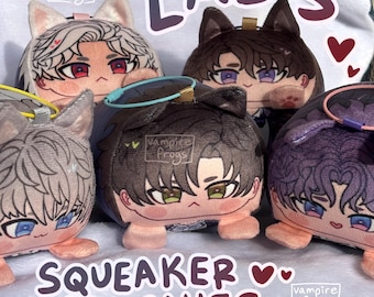Love and Deepspace Plush Dolls with Removable Keychain | Zayne Xavier Rafayel Sylus Caleb Mochikororin Plushies