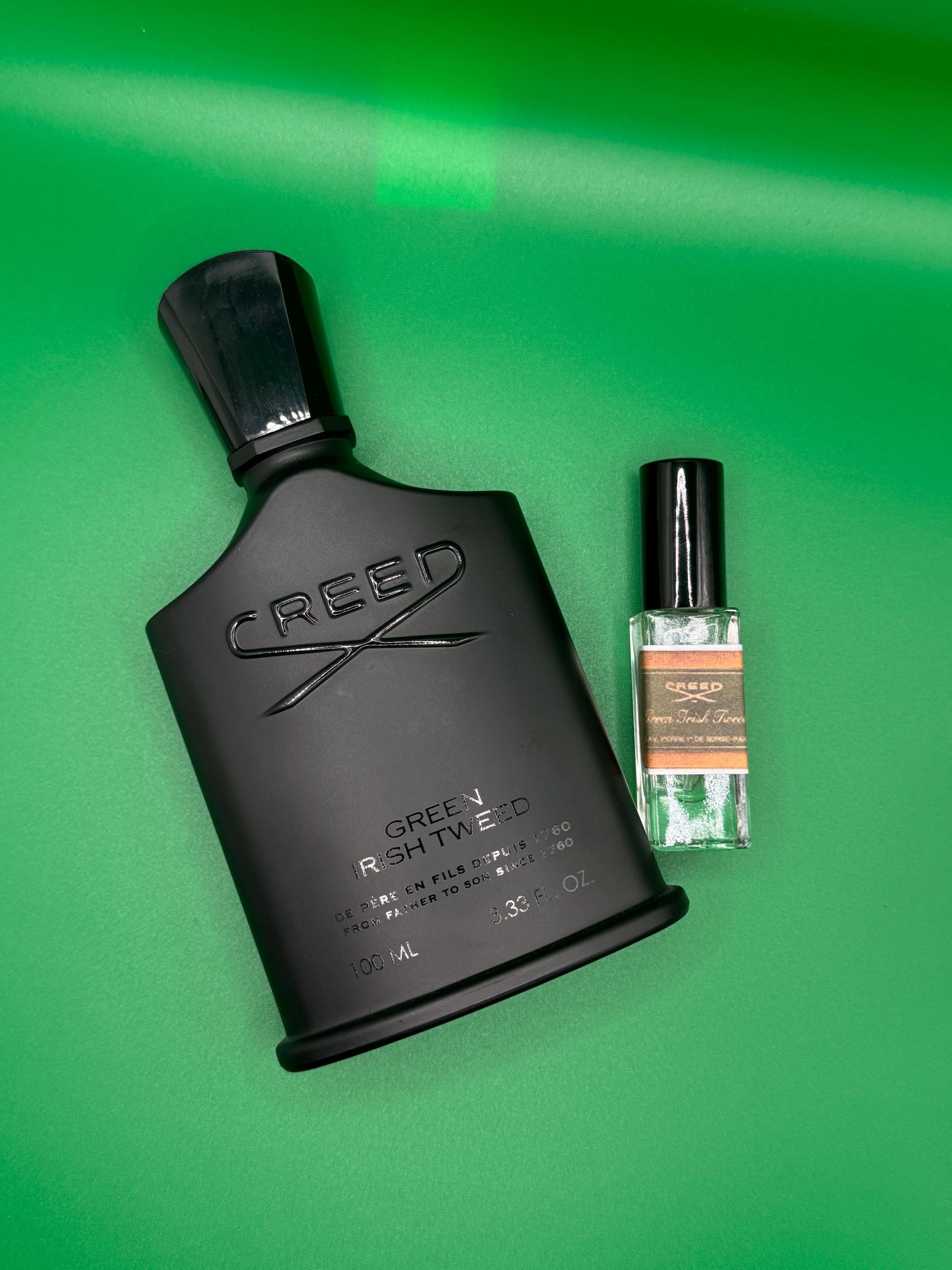 CREED Green Irish Tweed 5ml, 10ml, or 30ml Travel Decant GIT