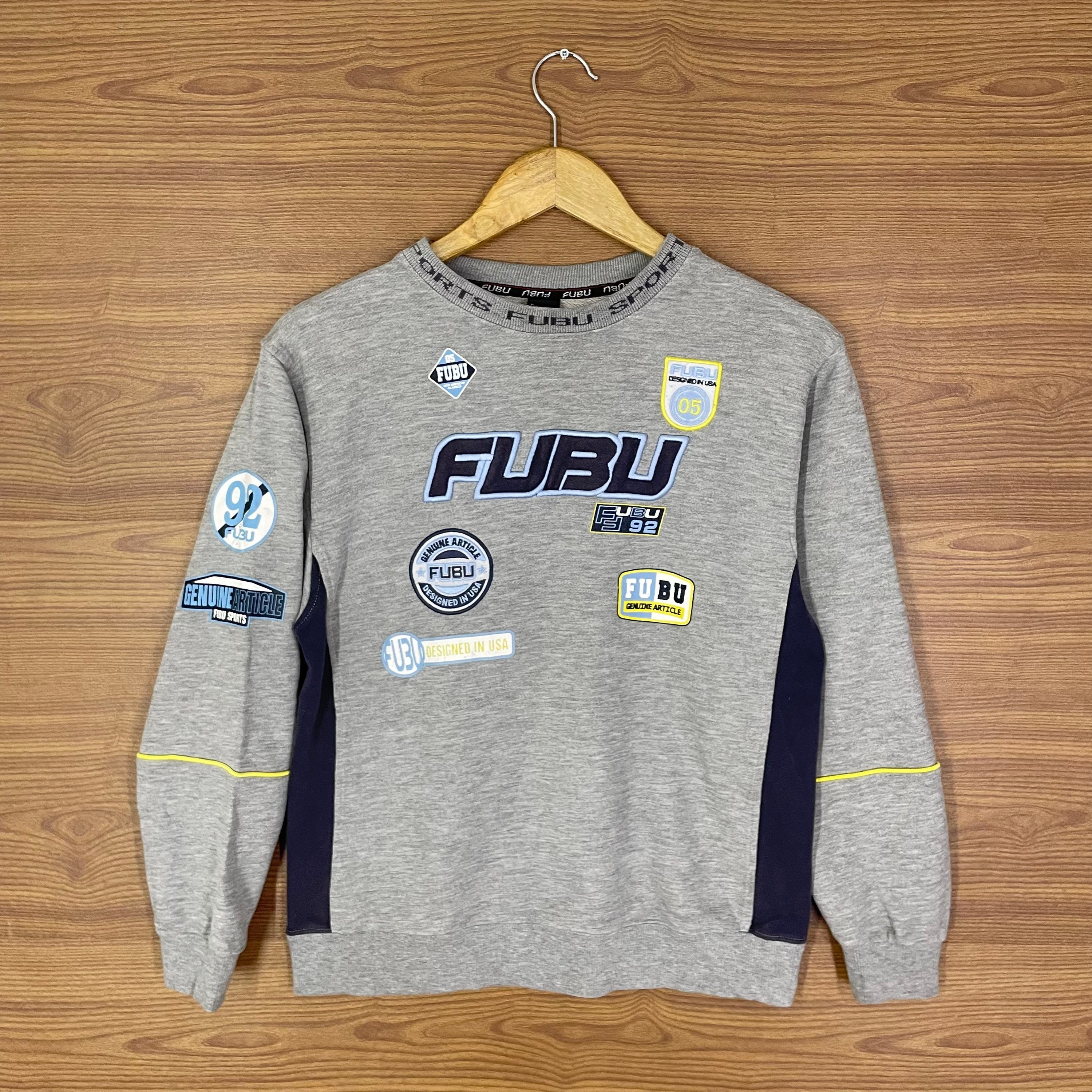 FUBU×centimeter crew sweat