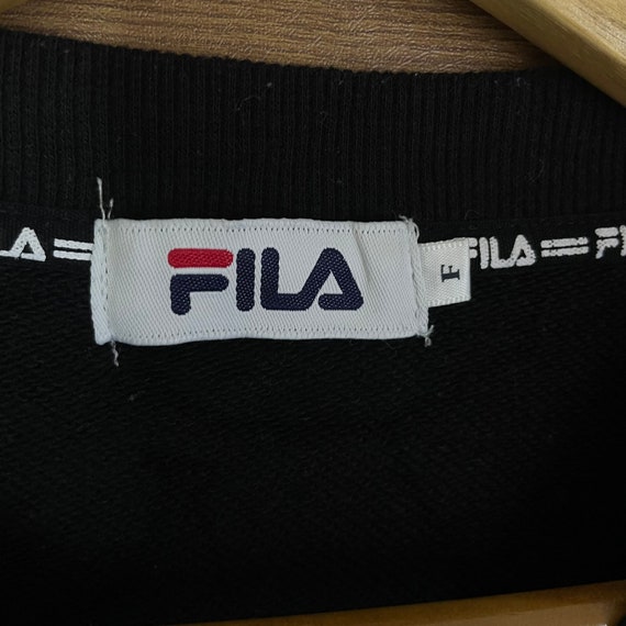 Rare! Fila Biella Italia Center Logo Spellout Embroid… - Gem