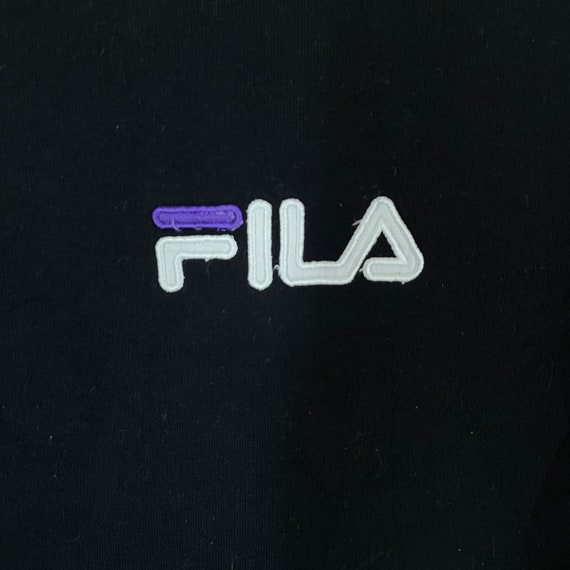 Rare! Fila Biella Italia Center Logo Spellout Embroid… - Gem