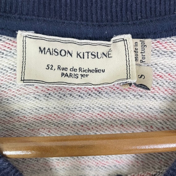 Rare!! Maison Kitsune 52 Rue De Richelieu Paris Made … - Gem