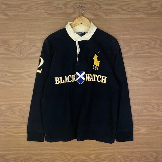 Polo black top watch long sleeve