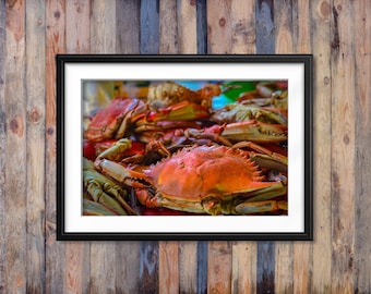 Louisiana Crab Boil – Cajun Seafood Fine Art Photograph | Southern Food Wall Art