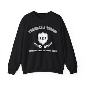 Trinidad & Tobago Sweatshirt, Caribbean Sweatshirt, Collegiate Style Sweatshirt