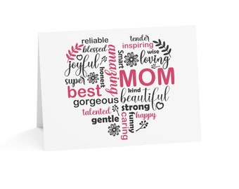 Mother's Day Card, Matte Finish, Envelope Included, Gift for Her, Blank Inside