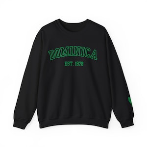 Dominica Independence Day Sweatshirt, Caribbean Celebration Sweatshirt, Dominica Patriotic Sweater, Unisex Sweatshirt