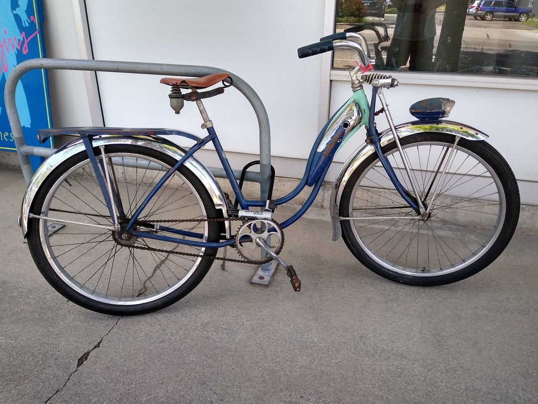 Vintage Schwinn Bicycle- 1953 Womens Bike - Etsy Vintage Schwinn Bicycle- 1953 Womens Bike - Etsy