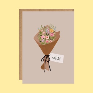 Carte d'anniversaire de maman | Parfait pour les amis, les adultes, les parents et les fêtes d'anniversaire | Comprend une enveloppe