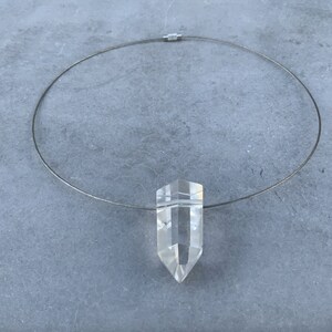 Clear Quartz Point Choker