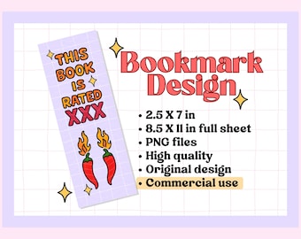Funny Smut Bookmark PNG, Spicy Printable Bookmark for Romantasy Reader, Digital Download, Gift for Book Lover, Book Club, Instant Download