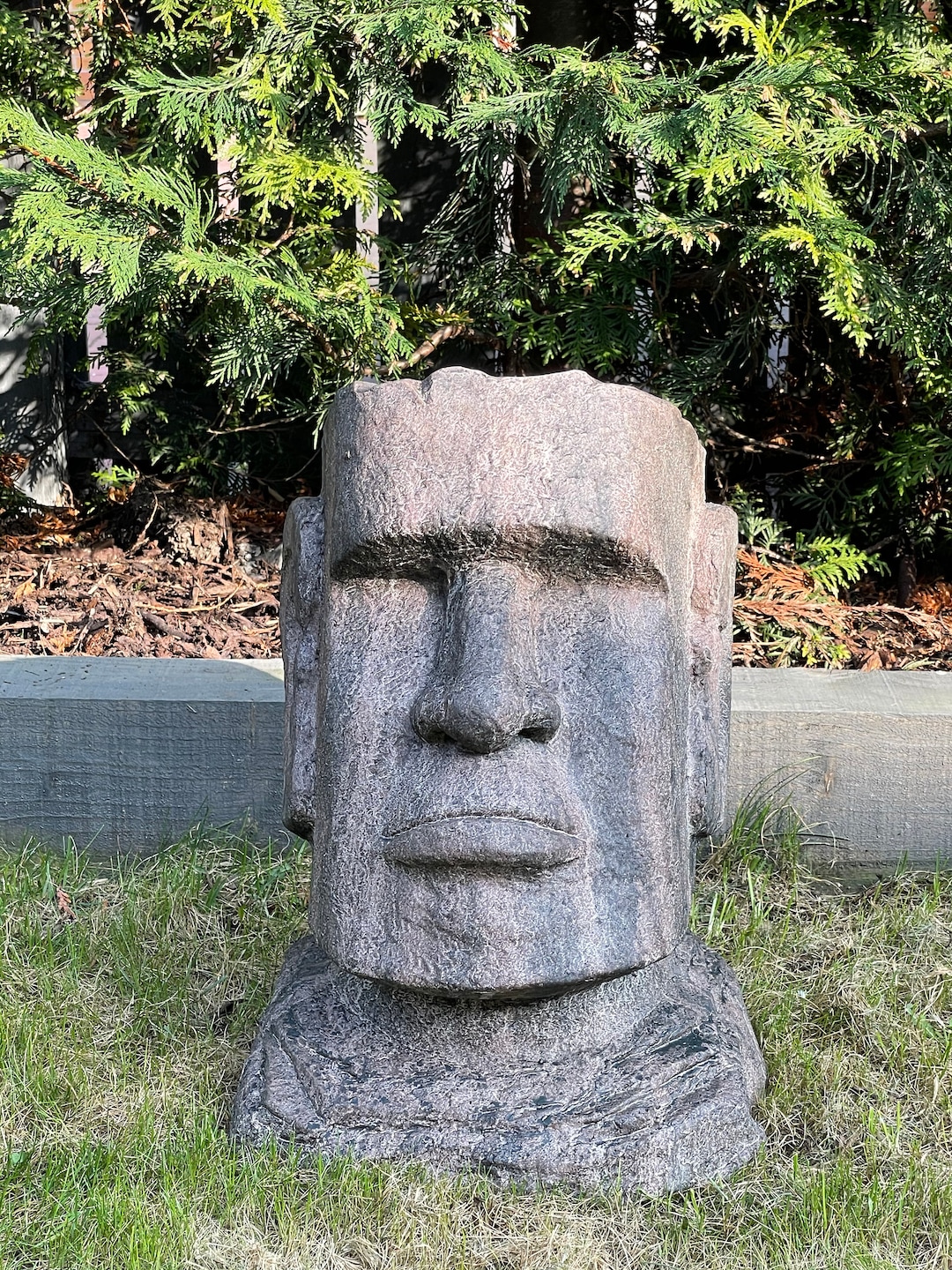 Easter Island Garden Statue Etsy