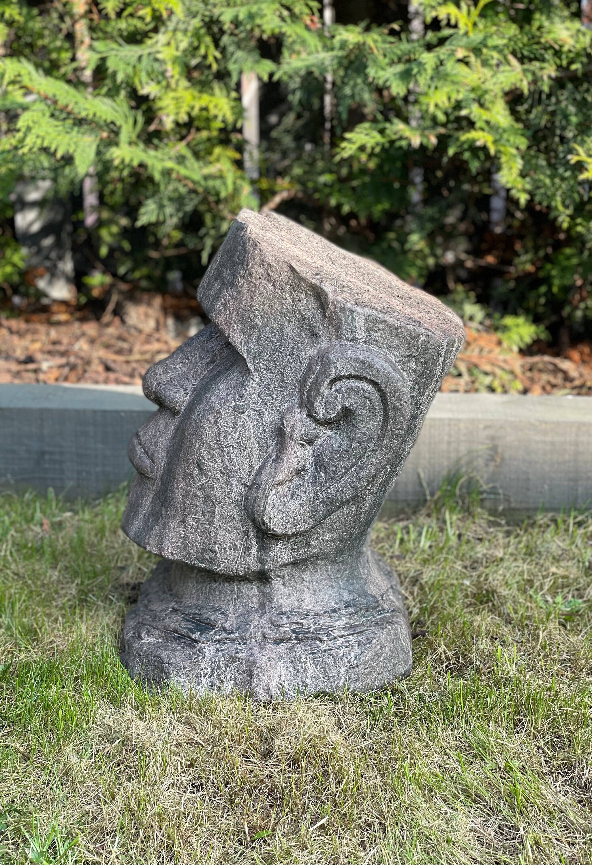 Easter Island Garden Statue Etsy