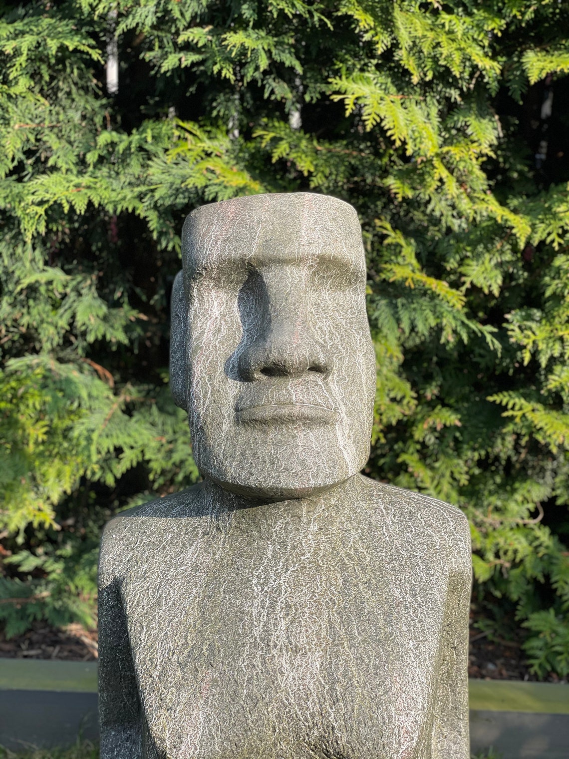 Easter Island Garden Statue Etsy New Zealand