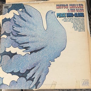 Mitch Miller & the Gang / Peace Sing-Along [1970 Atlantic Records US SD 8277] Vintage Vinyl Record LP