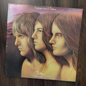 Emerson, Lake & Palmer / Trilogy [1972 Atlantic Records SD 19123] Vintage Vinyl Record LP