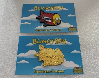Pin de esmalte Blimpy Boy