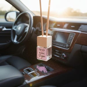 Hanging Car Diffuser: 8ml Chemical-Free Car Freshener
